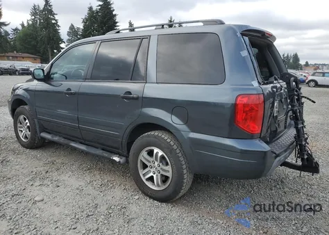 2004 Honda Pilot Exl z USA, uszkodzony, nr VIN 2HKYF18634H620883